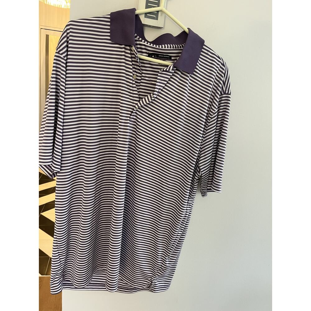 Greg Norman Play Dry Men's XL Golf Shirt Short Sleeve Active Wear